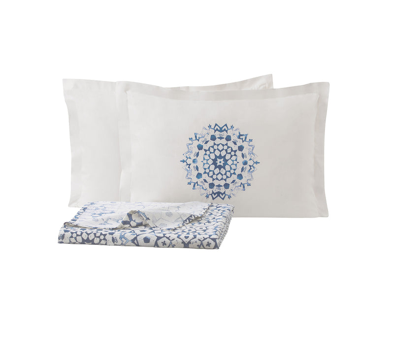 Sancia Bedrukt katoenen zomerdekbedset
