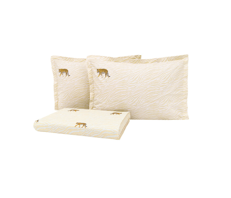 Lena Bedrukt katoenen zomerdekbedset