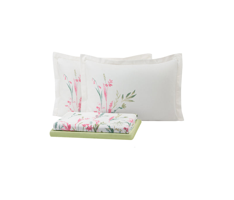 Hana Bedrukt katoenen zomerdekbedset
