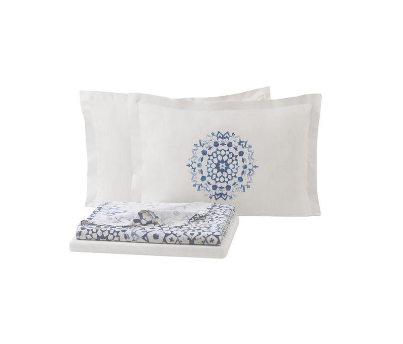 Sancia Bedrukt katoenen zomerdekbedset