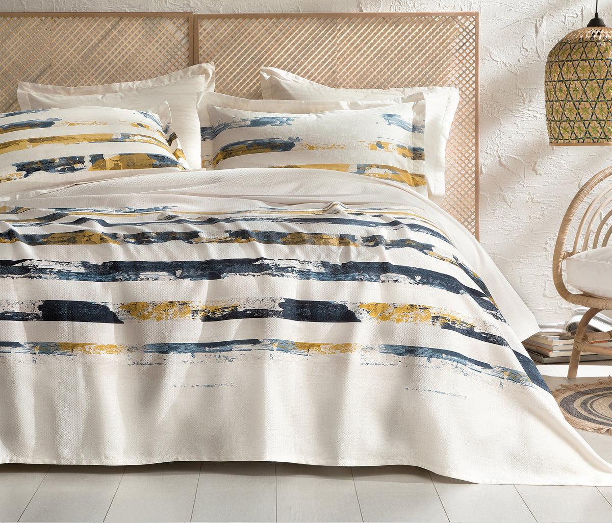 Stain Bedrukt katoenen zomerdekbedset