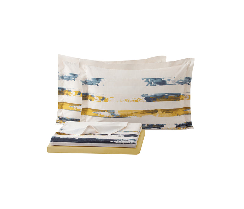Stain Bedrukt katoenen zomerdekbedset