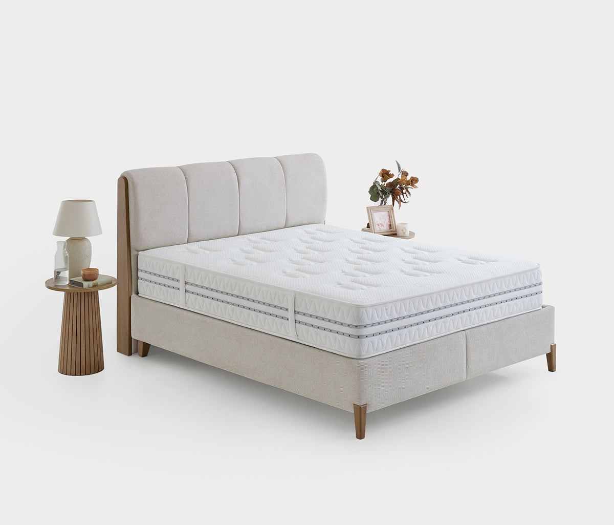 Prestige Prime& Bohemmia Matras, boxspring en hoofdbord