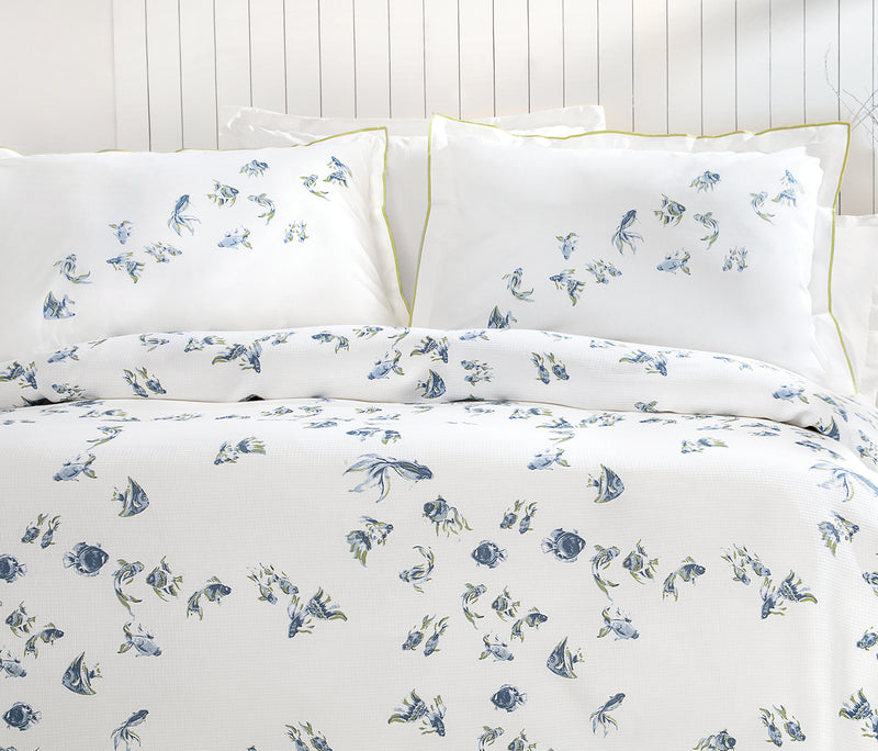Betta Bedrukt katoenen zomerdekbedset