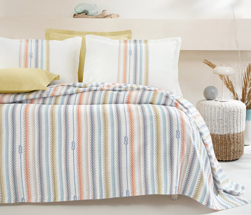 Benito Bedrukte katoenen zomerdekbedset, sfeerbeeld