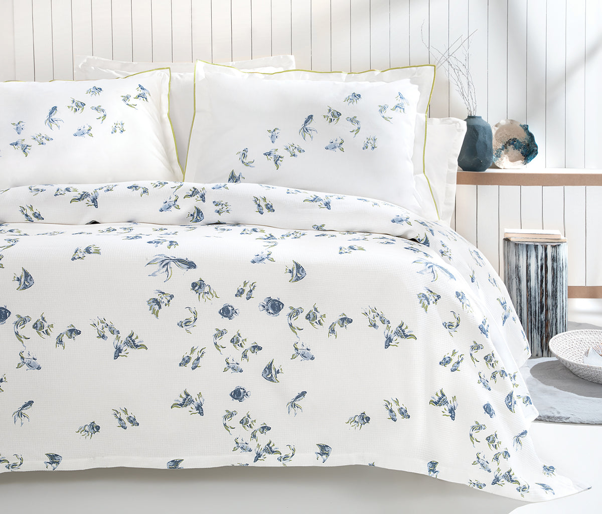 Betta Bedrukt katoenen zomerdekbedset