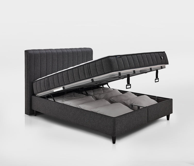 Ionic Energy Pro Matras, boxspring en hoofdbord 3-delige set