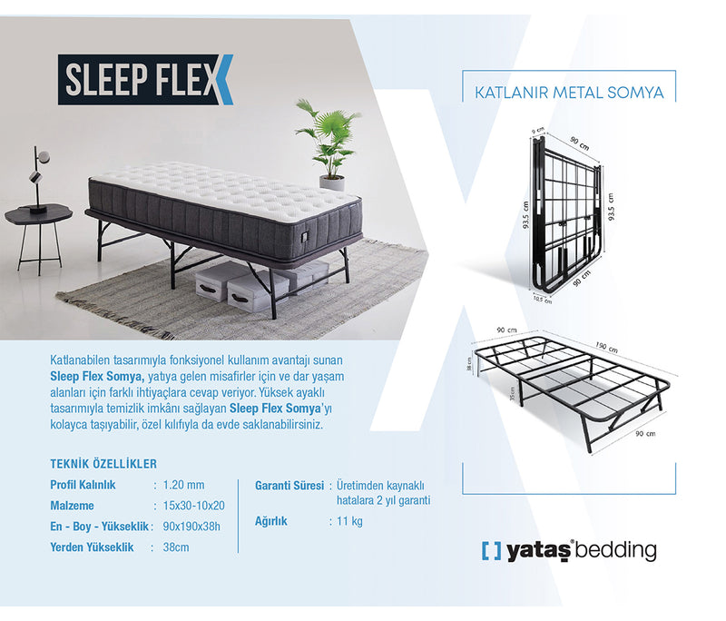 Sleep Flex Opvouwbaar bedframe