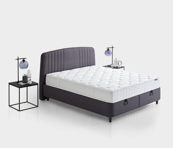 Silver Therapy Matras, boxspring en hoofdbord 3-delige set