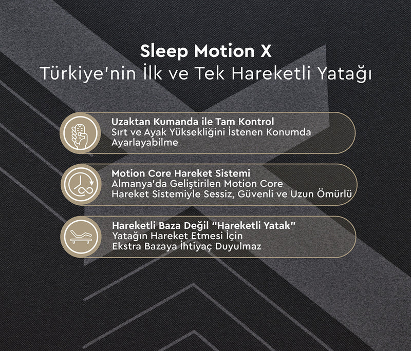 Sleep Motion X Verstelbaar matras