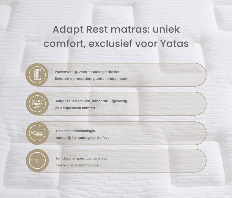 Adapt Rest Pocketvering matras