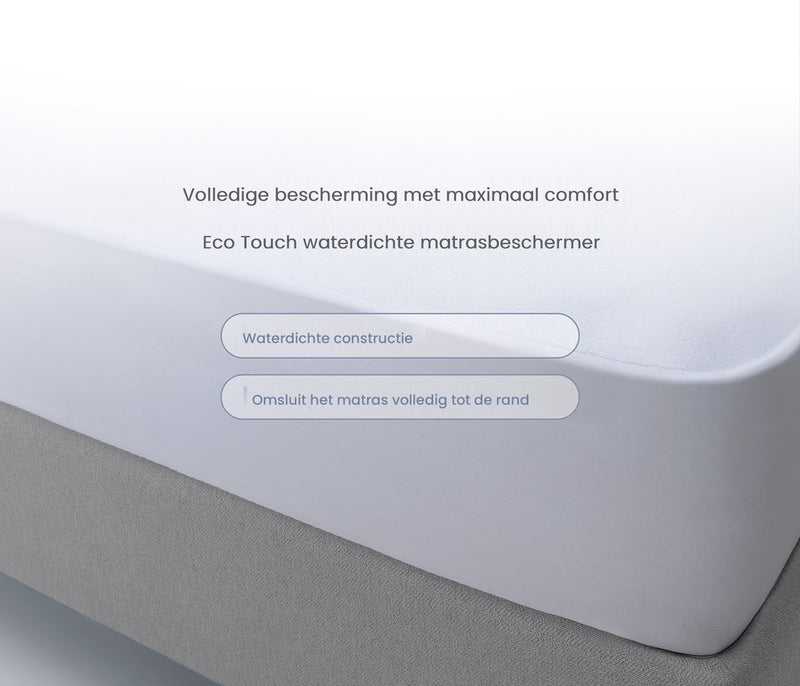 Eco Touch Waterdichte matrasbeschermer