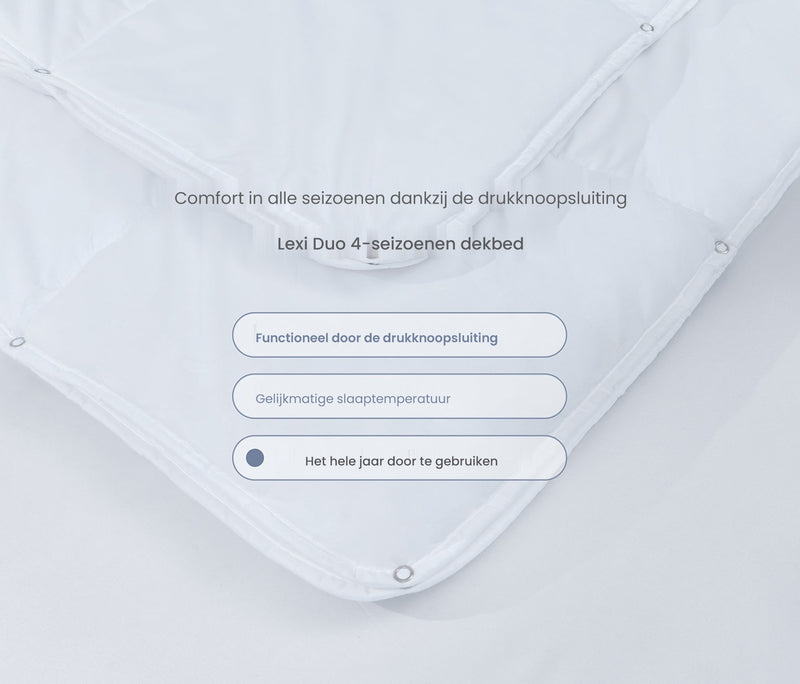 Lexi Duo 4-seizoenen dekbed