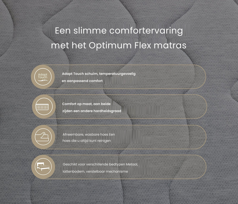 Optimum Flex Roll-pack premium schuimmatras