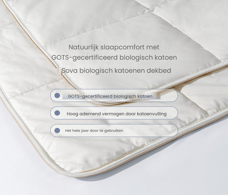 Sova Biologisch katoenen dekbed