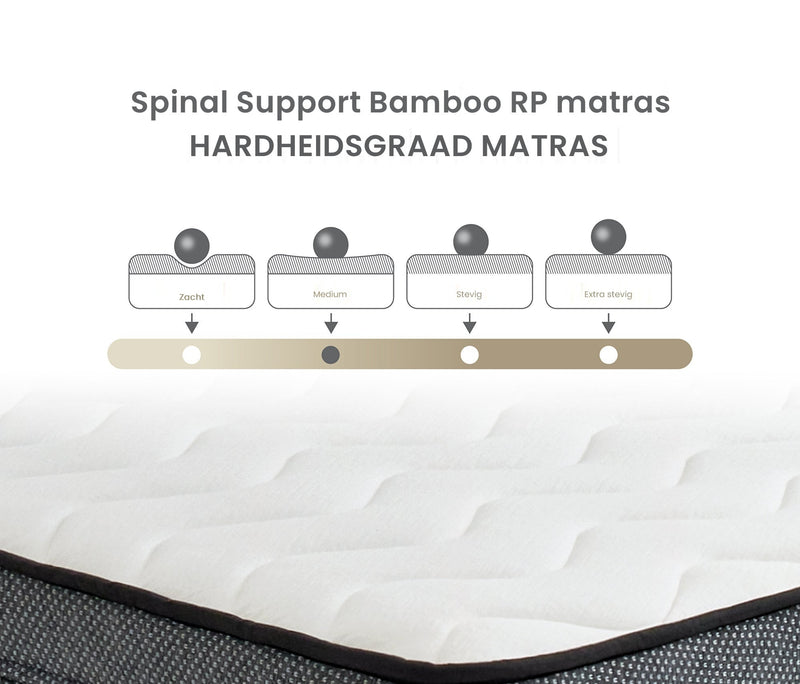 Spinal Support Bamboo Orthopedisch roll-pack matras