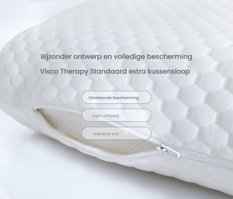 Visco Therapy Standaard extra kussensloop
