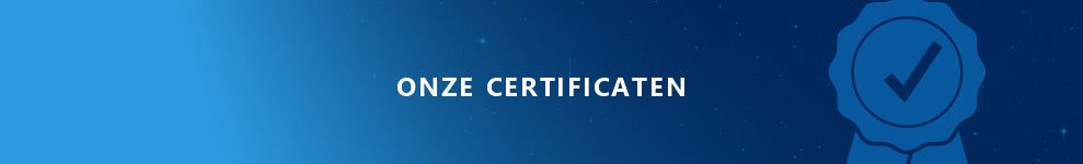 Onze certificaten