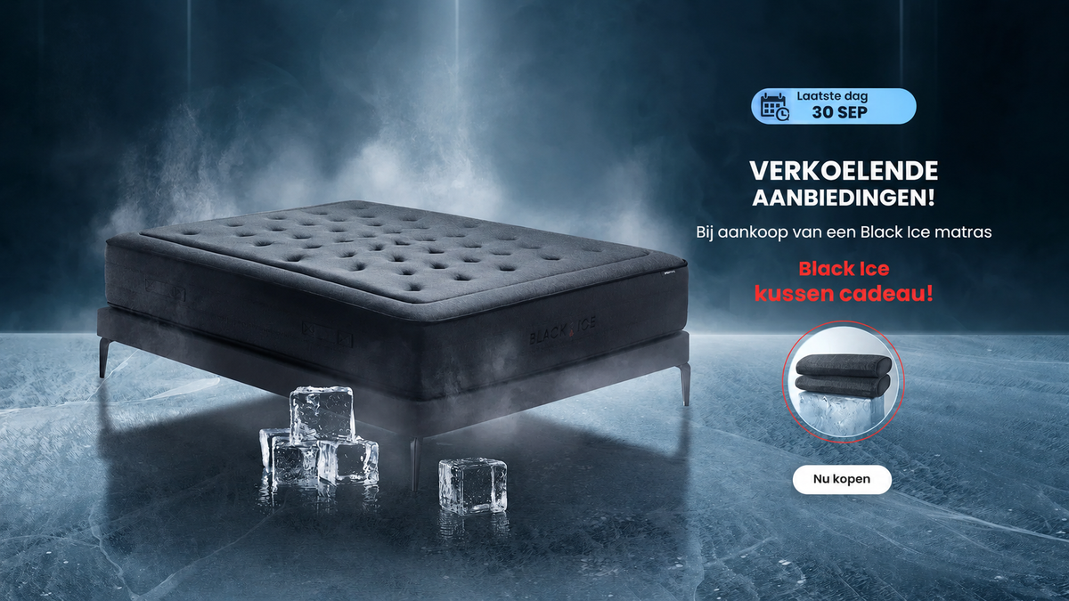 Black Ice matras - verkoelende aanbiedingen